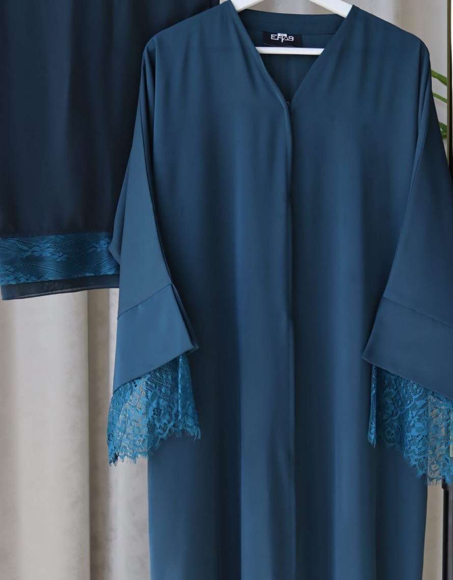 Bahr — Teal abaya