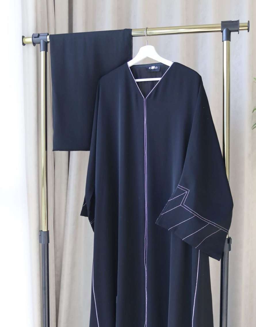 Najm — Midnight navy abaya